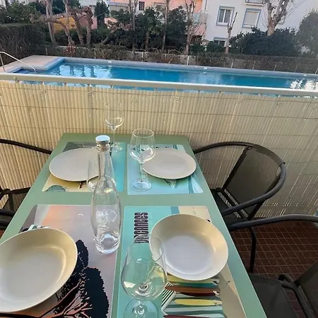 아파트 Le Candie T3 Bord De Piscine Et Parking 카네트
